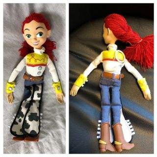 Toy Story Jessie Cowgirl Disney Pixar Talking Pull String Rag Doll 14 "