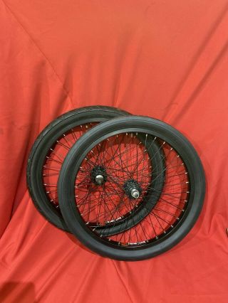 Vintage Sun Rims Rhyno Lite 6000 Series Alloy 20” Wheel Set Tires