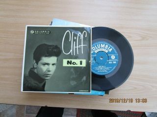 Cliff Richard And The Drifters=cliff No.  1 E.  P.  P/c Ex