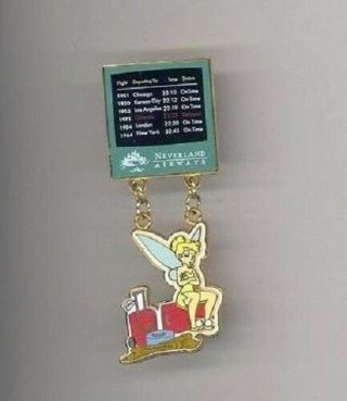 Disney Artist Choice Tinker Bell Airport Waiting Neverland Airways Dangle Le Pin