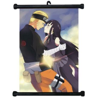 Collectibles Naruto Hinata Japan Anime Poster Home Décor Wall Scroll 40 60cm