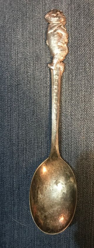 1965 Vintage “tony The Tiger " - Old Company Plate Is - Kellogg’s Advertising Spoon