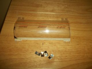 Wards Airline Radio 93br Plastic Dial Lense With Mounting Clips