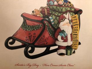 Christmas Fitz & Floyd Holiday Musicals Santa 