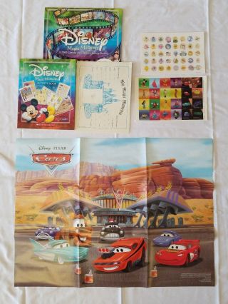 Disney Magic Moments 2008 Calendar & Activities Book W/stickers And 2008 Poster