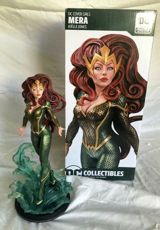 Dc Collectibles Cover Girls Mera Statue By Joelle Jones Artists Proof 26