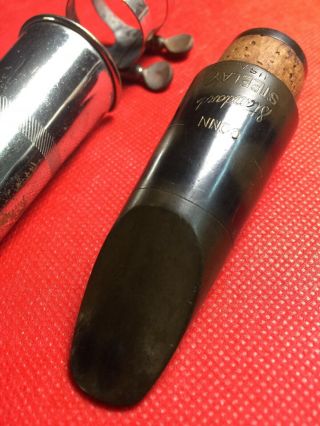 Vintage Conn Standard Steelay 5 Bb Clarinet Mouthpiece W/ligature And Cap