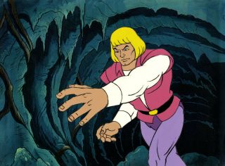 He - Man/she - Ra Masters Of The Universe Animation Art Adam Cel