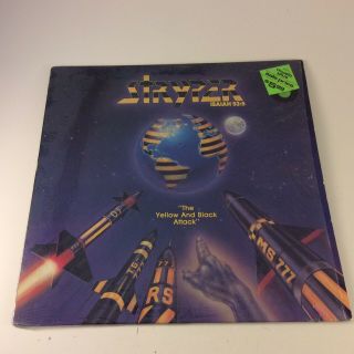 Stryper - The Yellow And Black Attack 12 " Lp 1st Press 1984 Enigma E - 1064 Shrink
