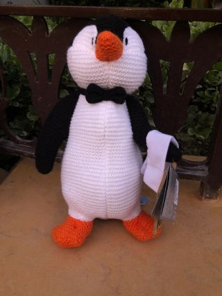 Disney Parks Classic Cozy Knits Plush Mary Poppins The Penguin