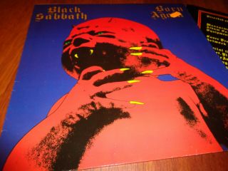 Black Sabbath ‎– Born Again.  Org,  1983.  In.  Very Rare