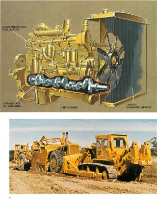 Caterpillar D7G D8K D9H Tractor Sales Brochure 1975 2