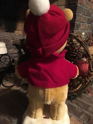 Disney Winnie The Pooh Animated Christmas Display Figure 17” Hunny For Piglet 3