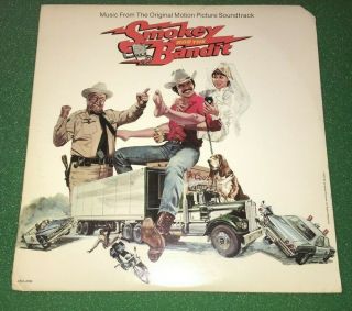 Smokey And The Bandit Soundtrack Promo Vinyl Lp Record Mca - 2099 1977