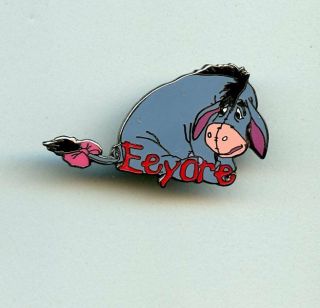 Disney Disneyland Winnie The Pooh & Friends Name Series - Eeyore Pin