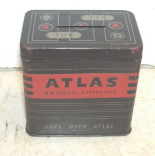 Atlas Battery Bank Shape - Many Banks Listed Incl Enarco Old