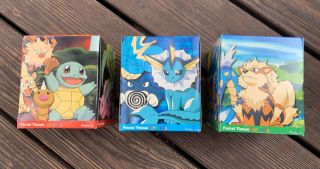 Rare 2000 vintage Pokémon facial tissue Sneezers 3 DIFFERENT BOXES 3