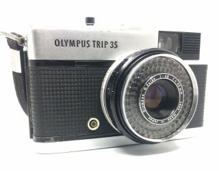 Olympus Trip 35 Point And Shoot 35mm Vintage Film Camera
