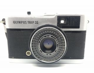 Olympus Trip 35 Point And Shoot 35mm Vintage Film Camera 2