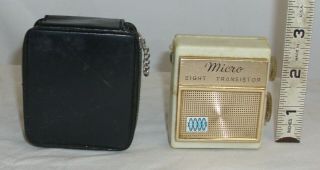 Ross Micro Eight Transistor Radio Model Re - 815 Japan