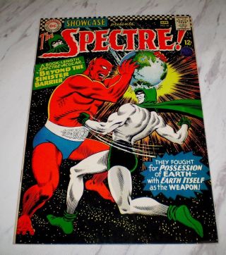 Showcase 61 Vf,  8.  5 Ow/w Pages 1966 Dc Silver Age 2nd Silver Age Spectre