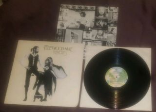 Fleetwood Mac Lp Rumours 1977 Warner Bros Bsk 3010 Exc W/ Insert 1st Press