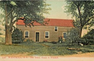 A View Of The Oldest House In Westkill,  Westkill,  York Ny