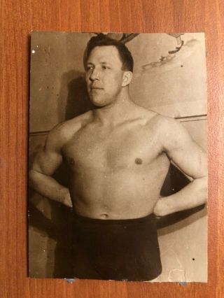 Russia,  1920’s? A.  Nekrasov,  Wresling,  Famous Wrestler