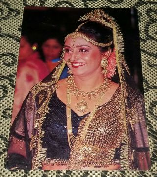 Bollywood Film Star Jaya Prada Postcard (ruby 144) Additional Item