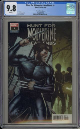 Hunt For Wolverine: Dead Ends 1 - Cgc 9.  8 - Dale Keown Variant - 1625691010