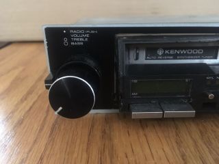 Vintage Kenwood KRC - 722 & Kenwood KAC - 501 Amplifier 2