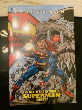 Dc The Death And Return Of Superman Omnibus 1st Printing Hardcover