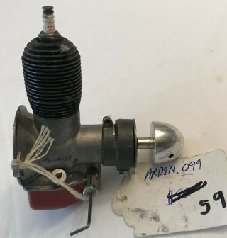 Vintage Arden.  099 Spark Plug Ignition Engine For Model Airplane