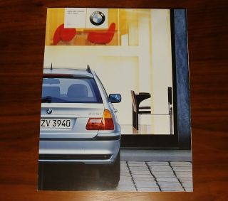 Bmw Brochure 2002 325i 325xi Sport Wagon E46 3 Series Collectible Advertisement