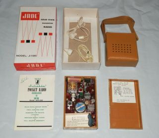Vintage 1960s Juliette Apr - 206 Solid State Am Transistor Radio