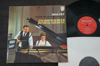 Henryk Szeryng & Ingrid Haebler: Mozart Sonatas (philips 6500 053 Stereo Lp)
