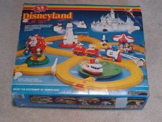 Disneyland Playset 1986 Playmates 36 Pc Disney Toy Train Set Complete