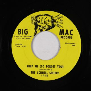 Northern Soul 45 - Schnell Sisters - Help Me (to Forget You) - Big Mac - Mp3