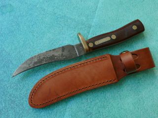 Schrade Usa Old Timer Mountain Lion Knife 160ot U.  S.  Vintage High Carbon Hunting