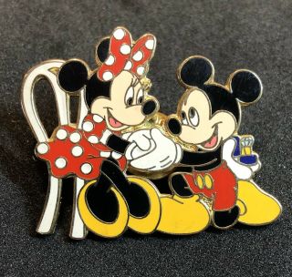Engagement Proposal Mickey Minnie Mouse In Love Wdw Walt Disney World Pin 2815