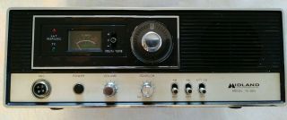 Vintage Midland International 40 Channel Base Station Cb Radio Model 76 - 863