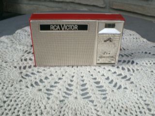 Vintage Old Retro Rca Victor Transistor Radio Gp - 62 Japan For Montreal