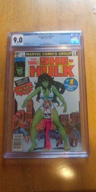 Marvel Savage She - Hulk 1 Cgc 9.  0 Origin Stan Lee Story