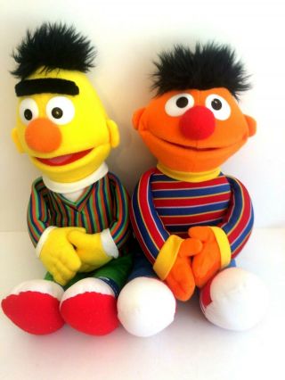 Bert And Ernie Sesame Street 2012/2013 Plush Dolls Characters