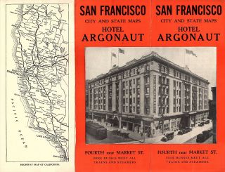 Hotel Argonaut San Francisco Ca Vintage 1930 