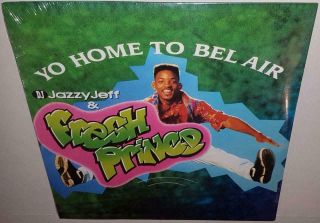 Dj Jazzy Jeff & The Fresh Prince Yo Home To Bel - Air 12 " Vinyl Lp Bw Parents Just