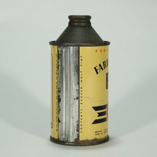 Thos.  W.  Farrimond ' s F.  B.  Cone Top Beer Can Newtown Brewery Wigan England - - 3