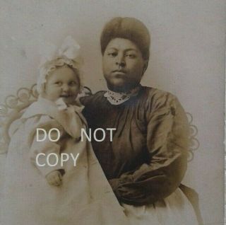 1910 ' S RPPC.  AFRICAN AMERICAN BLACK NANNY & WHITE CHILD,  AUGUSTA & MAID,  SEE 2