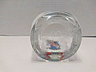 Disney ' s Mickey 2000 Complete Set (4) Millenium Glass Set from McDonald ' s 3