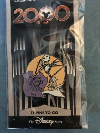 Disney JAMES AND THE GIANT PEACH / Nightmare Countdown to the Millennium Pin 3